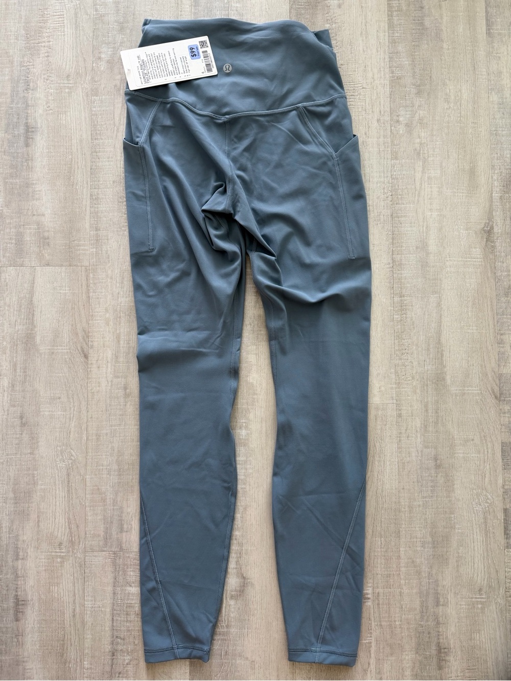 Lululemon Align HR Tight 25” Size 10 with Pockets Dusty blue New with tag - Picture 3 of 3